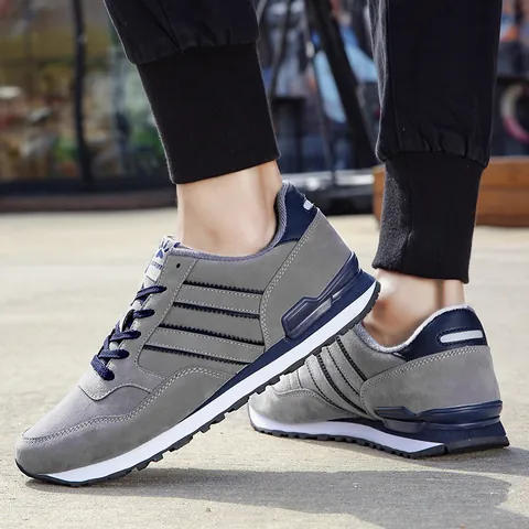 Heren Casual Sport Schoenen Lichtgewicht Ademend Hardloopschoenen Outdoor Reizen Retro Stijl Mode Sneakers Voor Heren