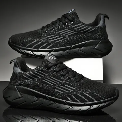 Scarpe da Corsa da Uomo in Mesh di Grandi Dimensioni Traspiranti Leggere Sneakers Sportive Scarpe da Passeggio Casual Per Estate Autunno Moda Tendenza Studenti