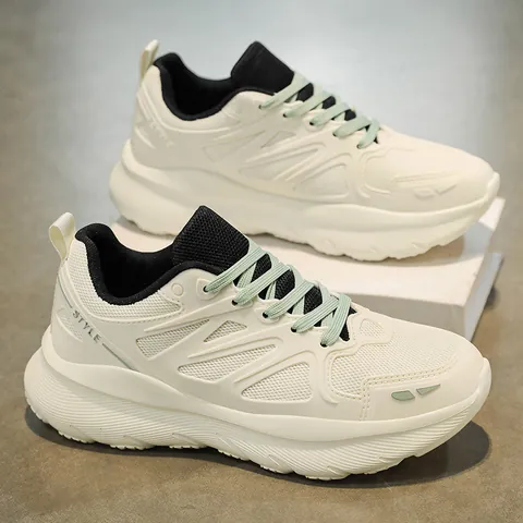 Unisex Chunky Sneakers Breathable Mesh Height Increasing Dad Shoes Fashion Casual Athletic Walking Shoes Platform Sport Sneakers