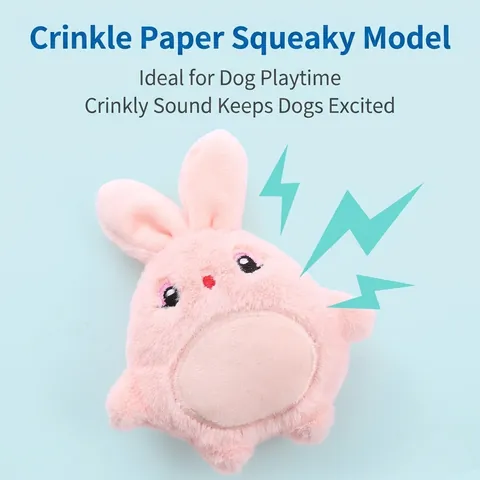 Cute Animal Shaped Cat Plush Toy With Catnip And Crinkle Paper Interactive Chew Toy For Cats Small Dogs Boredom Relief