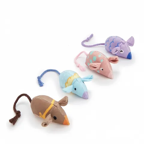 Simulation Plush Mouse Cat Toy With Catnip Durable Molar Teasing Toy For Indoor Cats Interactive Soft Polyester Pet Play Toy