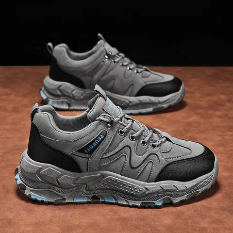 Heren Rundleer Wandelschoenen Britse Werkstijl Casual Zakelijke Mocassins Ademende Zachte Zool Outdoor Rijden Schoenen