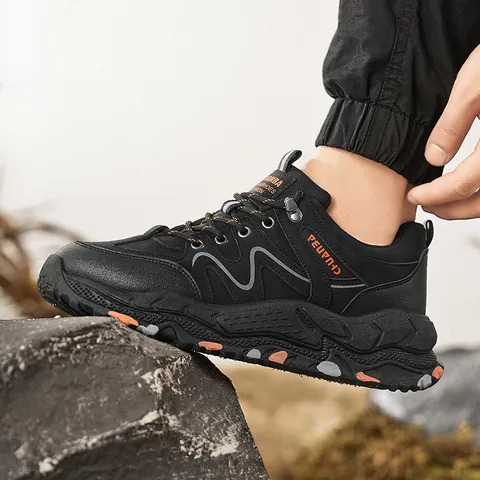 Heren Rundleer Wandelschoenen Britse Werkstijl Casual Zakelijke Mocassins Ademende Zachte Zool Outdoor Rijden Schoenen