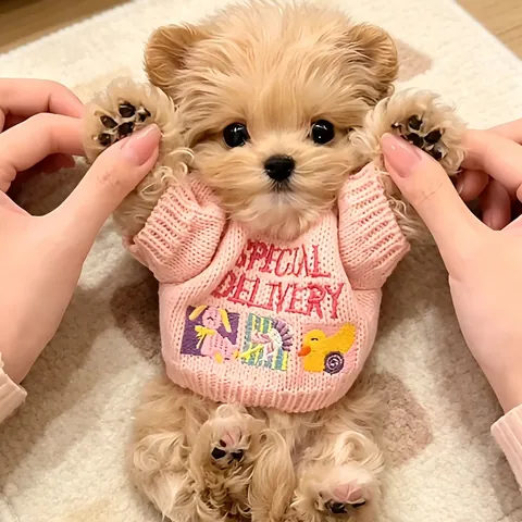 Maglione in Lana a Maglia per Animali Domestici Piccoli Gatti Cuccioli Pullover Caldo Morbido Abbigliamento Invernale Ricamato a Righe