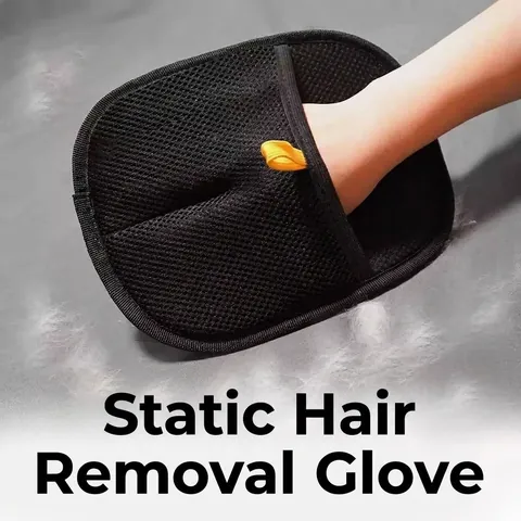 Double-Sided Pet Hair Remover Glove Static Adsorption Lint Brush For Cat Dog Fur Cleaning Furniture Clothes Carpet Grooming Tool