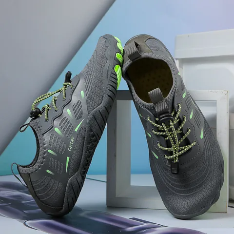 Unisex Wading Shoes Quick Drying Water Shoes Barefoot Beach Surf Sports Shoes Non-Slip Rubber Sole Wading Footwear For Outdoor Fitness Gym