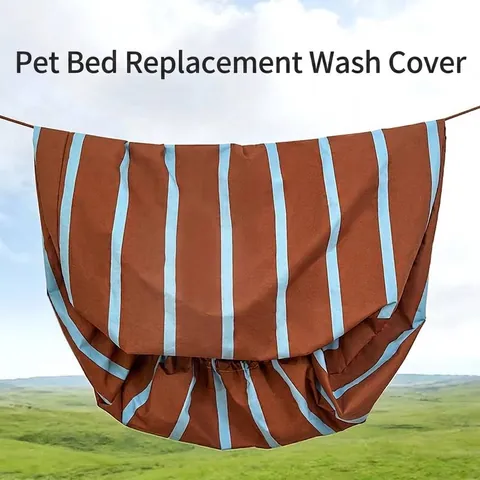 Universele Wasbare Huisdier Bed Vervangende Hoes Voor Honden En Katten Vier Seizoenen Polyester Huisdier Sofa Beschermer Ademend Waterdichte Hoes
