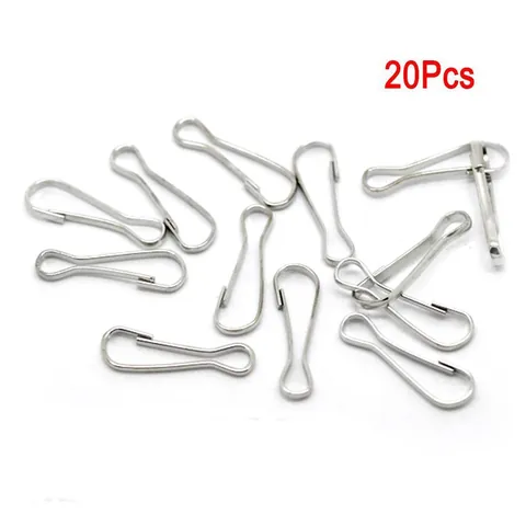 Stainless Steel Parrot Buckle Thickened Bird Leash Anklet Connector Pet Bird Foot Chain Accessories