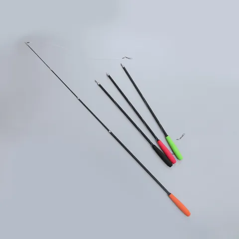 Retractable Cat Teaser Wand With Foam Handle 4-Section Telescopic Interactive Fishing Rod Cat Toy For Indoor Cats Play