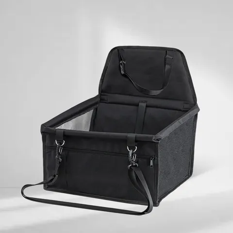 Waterproof Oxford Cloth Pet Car Carrier Bag Folding Breathable Mesh Pet Travel Safety Seat Basket For Small Dogs Cats