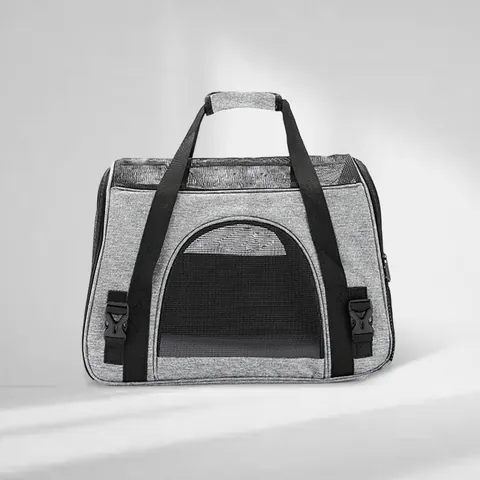 Foldable Large Capacity Breathable Pet Carrier Bag Oxford Cloth Portable Cat Dog Outdoor Travel Shoulder Handbag For Small Animals
