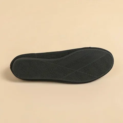 Women Japanese Style Knit Ballet Flats Round Toe Breathable Shallow Mouth Slip On Casual Soft Flat Walking Shoes