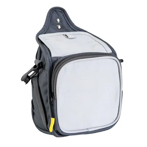 Sac de Dressage Portable pour Chien en Tissu Oxford Sac Banane de Promenade en Plein Air Avec Distributeur de Sacs à Déjections Doublure Imperméable