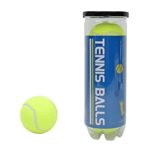 Durable Rubber Pet Tennis Ball High Elasticity Bite Resistant Dog Training Toy Ball For Outdoor Interactive Play