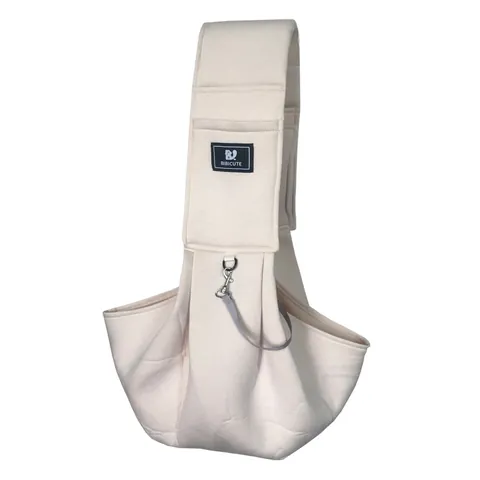 Bolsa de Hombro Portátil para Perros Pequeños y Gatos Correa Acolchada Ajustable Mezcla de Algodón Transpirable Bolsa de Viaje para Mascotas
