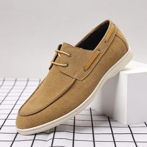 Herren Casual PU Schuhe Herbst Britischer Stil Einfach Vielseitig Fashion Loafer Bequeme Low Top Flache Schuhe Für Den Täglichen Büroalltag