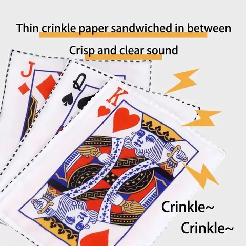 Simulation Newspaper Playing Cards Squeaky Dog Toy Polyester Bite Resistant Crinkle Pet Toy For Cat Dog Interactive Chewing Fun