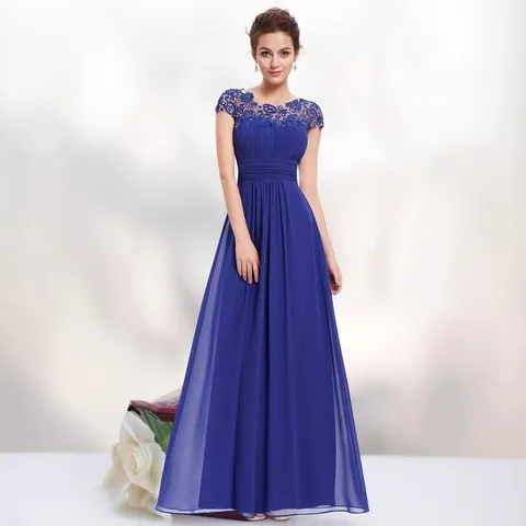 Women Elegant Lace Patchwork Long Gown Dress Sleeveless High Waist Pleated Chiffon Evening Wedding Party Maxi Dress