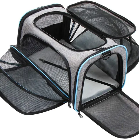 Expandable Pet Carrier Bag Breathable Large Capacity Folding Cat Handbag Portable Travel Pet House For Cats Dogs