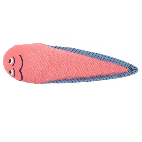 Juguete para Gatos de Pez de Simulación Con Hierba Gatera Estampado Realista Poliéster Interactivo Para Gatitos Rechinamiento De Dientes