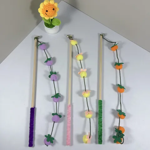 Juguete Interactivo para Gatos Bola de Sisal Palo de Silvervine Juguete para Lamer con Hierba Gatera Bola Tejida de Cuerda de Algodón para Limpieza de Dientes