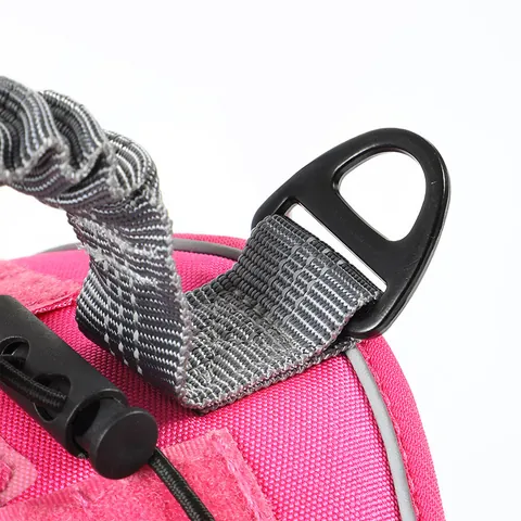 Tactical Dog Harness Reflective No-Pull Pet Vest With Handle Adjustable Nylon Training Harness For Medium Large Dogs