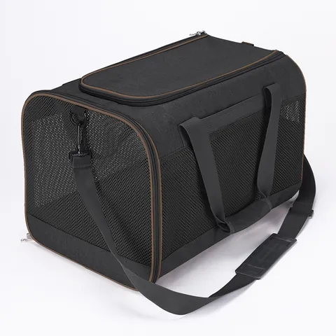 Ultralight Foldable Pet Carrier Bag Breathable Mesh Cat Shoulder Tote Bag Portable Travel Handbag For Small Dogs And Cats