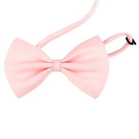 Adjustable Pet Bow Tie For Dogs Cats Solid Color Fabric Necktie Bowknot Grooming Accessory Puppy Kitten Holiday Party Decoration