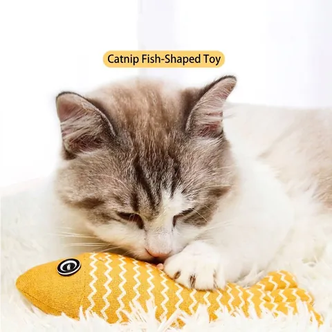 Juguetes Interactivos para Gatos de Cuerda de Sisal Tela Pez Pluma Varita Madera Matatabi Menta Gatuna Ratones para Gatitos