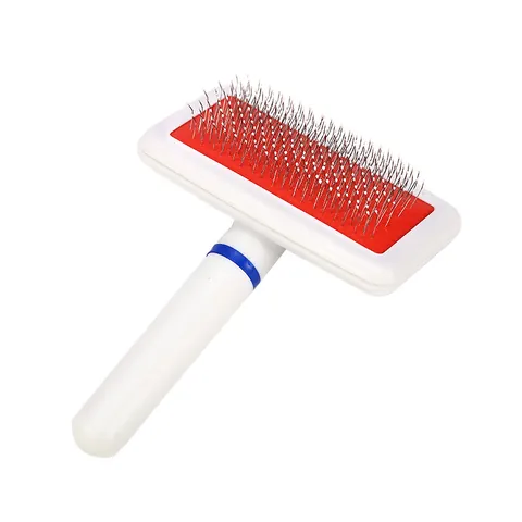 Professional Pet De-shedding Comb Air Cushion Slicker Brush With Stainless Steel Pins For Dogs And Cats Grooming Tool