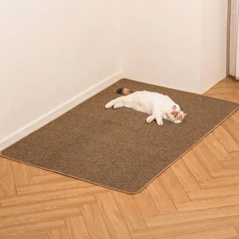 Tappeto per Gatti Gigante Tiragraffi in Filato di Sisal Sintetico Traspirante Resistente all'Usura Tappetino per Animali Domestici per Gatti