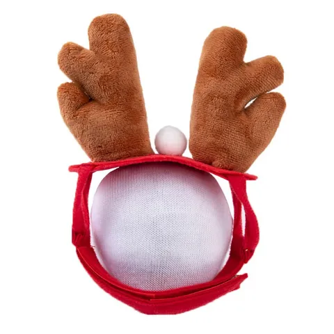 Sombrero Divertido de Disfraz de Mascota de Dibujos Animados León Tigre Conejo Pato Forma Peluche Suave Accesorios de Tocado Ajustables para Gatos Perros