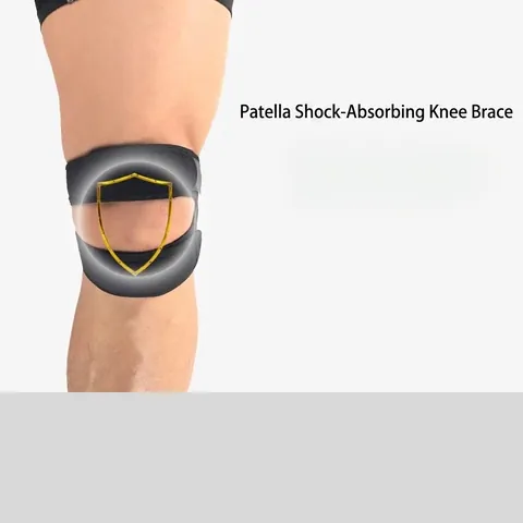 Adjustable Patellar Tendon Support Strap Sports Knee Brace Compression Belt For Running Hiking Basketball Cycling Fitness Unisex Gym Gear