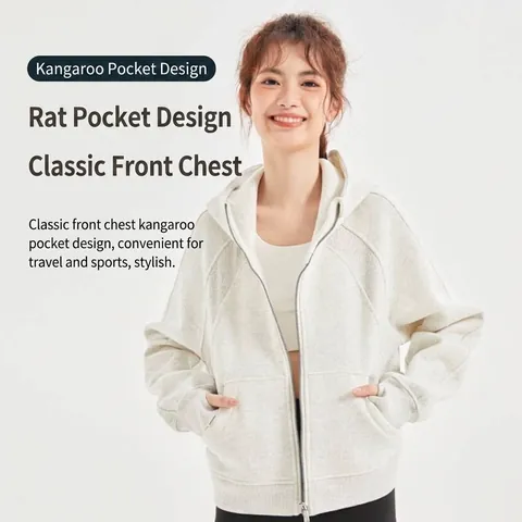 Sweat à Capuche Oversize Unisexe Pour Hommes Femmes Hiver Sweat en Polaire Épaissi Veste de Sport Décontractée Large Top