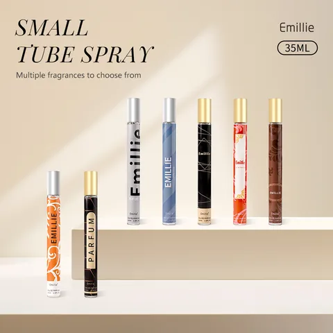 Profumo Spray Portatile in Tubo per Uomo e Donna Formato da Viaggio Fragranza a Lunga Durata Flacone in Vetro Eau De Parfum