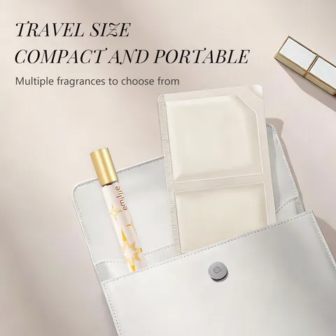 Emillie Profumo a Tubo Portatile Donna Fragranza Floreale Legnosa a Lunga Durata Eau De Parfum Spray da Viaggio