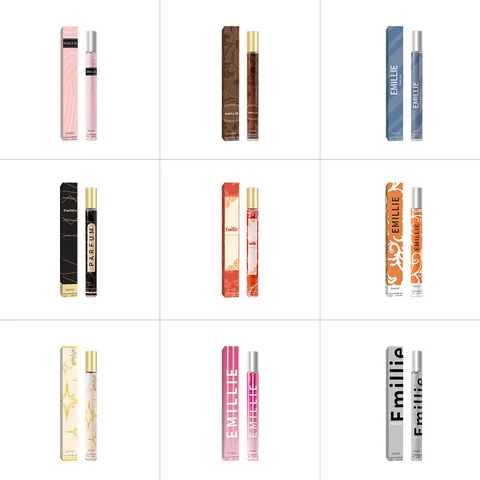 Emillie Profumo a Tubo Portatile Donna Fragranza Floreale Legnosa a Lunga Durata Eau De Parfum Spray da Viaggio