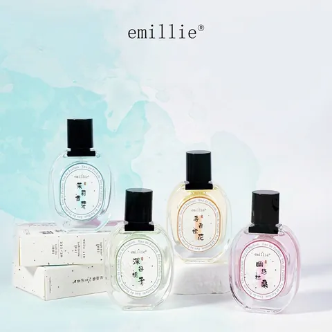 Emillie Weiße Blumen Serie Parfüm Langanhaltender Floral Fruchtiger Duft Eau De Parfum Für Damen Eleganter Glasflakon Duft
