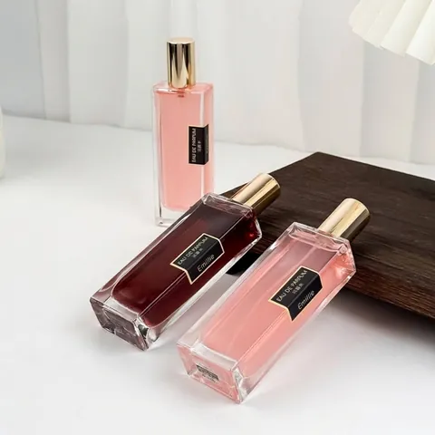 Emillie Serie Profumo da Donna Eau De Parfum Floreale a Lunga Durata Mon Paris Berlin Girl Black Coffee Bottiglia di Vetro