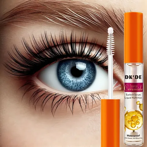 DKDE Waterproof Eyelash Serum Growth Essence Nutrition Long Thick Curling Eye Makeup Care Liquid Eyelash Serum