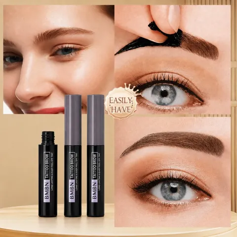 BMBN Peel-off Eyebrow Tint Gel Long Lasting Waterproof Tattoo Brow Tint For Women Natural Wild Eyebrow Makeup Brow Gel