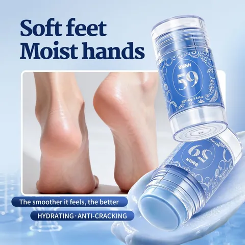 BMBN Moisturizing Hand And Foot Cream Stick Anti-Cracking Repair Balm For Dry Feet And Hands Blueberry Orange Avocado Skin Care