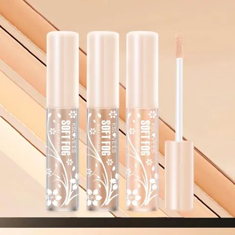 Waterproof Long Lasting Liquid Concealer Contour Highlighting Face Makeup For Dark Circles Acne Marks Moisturizing For Women
