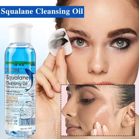 DKDE Diepe Reinigingsolie Make-up Verwijderaar 120ml Zacht Hydraterend Voor Gevoelige Huid Squalaan Lavendel Olijfolie Gezichtsreiniger