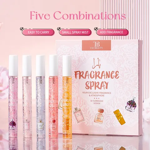 Tao Beauty Fragrance Spray Multi Parfum Floral Aroma Portable Longue Durée Parfum Pour Femme Usage Quotidien