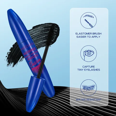 MEIDIAN Waterproof Volumizing Mascara Long Lasting Curling Smudge Proof Eye Makeup For Women Daily Professional Beauty Cosmetics