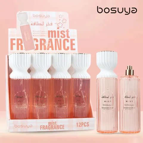 Bosuya Bruma Perfumada Estilo Medio Oriente Larga Duración Gran Capacidad Spray Corporal para Mujeres Hombres Uso Diario Perfume de Lujo B2241