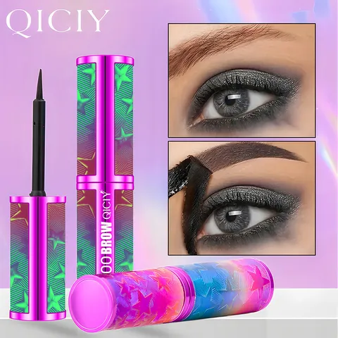 QICIY Tattoo Brow Peel-Off Eyebrow Gel Waterproof Long Lasting Tint Eyebrow Cream For Natural Defined Brows Makeup