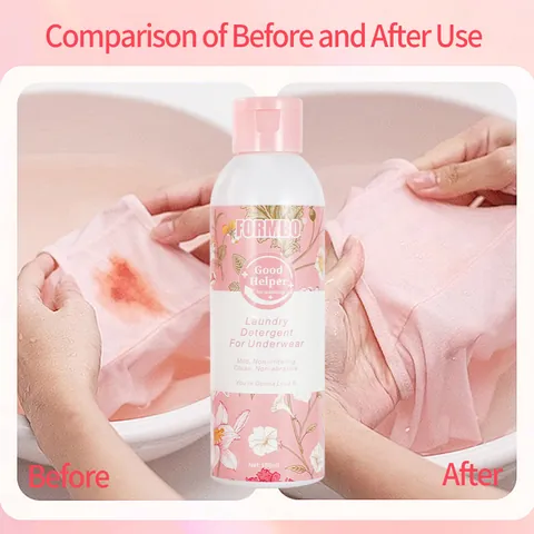 FORMBO Lingerie Laundry Detergent Deep Cleaning Mild Antibacterial Formula For Underwear Blood Stain Removal Liquid