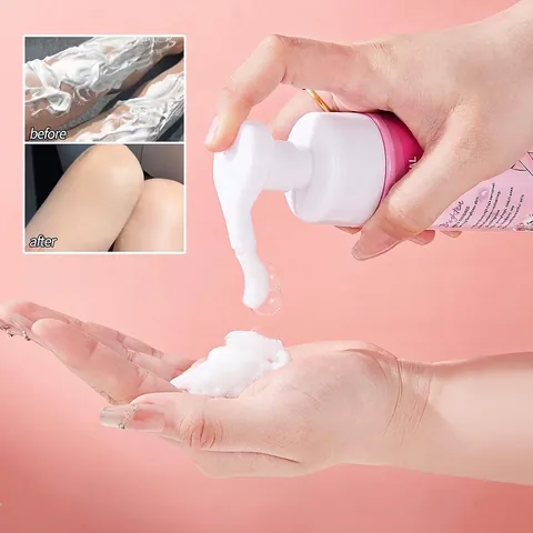 FORMBO Mousse Depilatoria de Esencia de Rosa Suave Sin Dolor Para Mujer Cuerpo Piernas Axilas Bikini Piel Suave